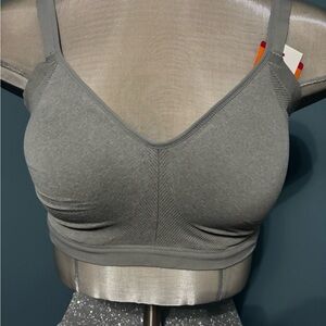 Warner's Charcoal Sports Bra
